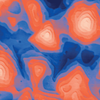 <p>Эпитаксиальная пленка BiSbTeSe2 на Si. Полуконтактная АСМ.</p>