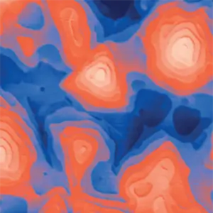 <p>Эпитаксиальная пленка BiSbTeSe2 на Si. Полуконтактная АСМ.</p>